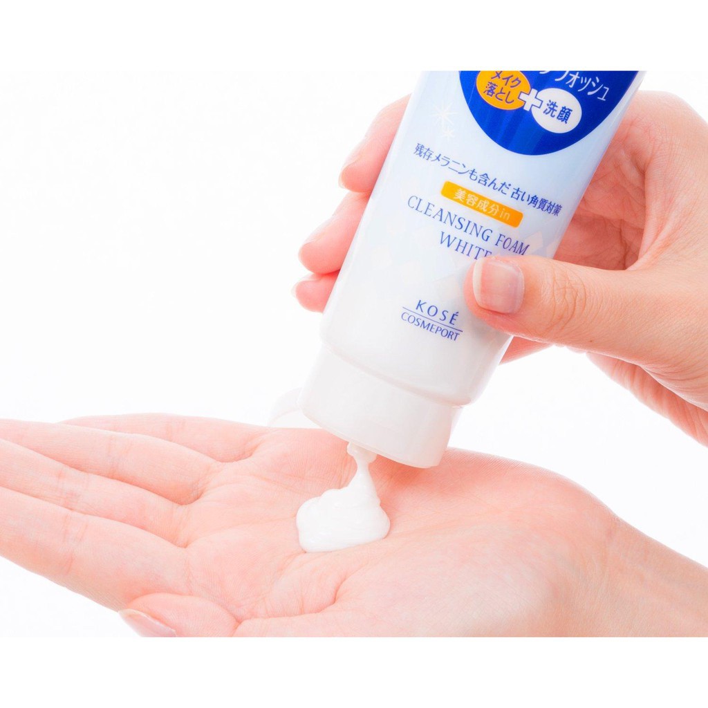 Sữa Rửa Mặt Trắng Da Kose Softymo Nhật Bản 220g