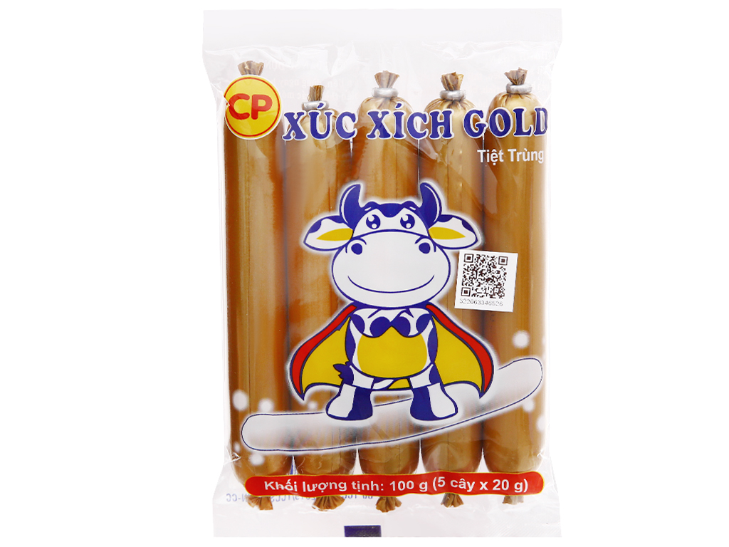 Combo 5 Gói Xúc Xích Bò CP 100g