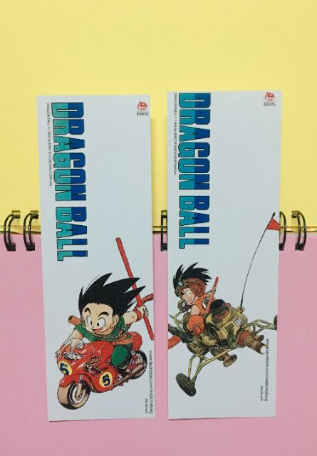 Bookmark dragonball Kim Đồng