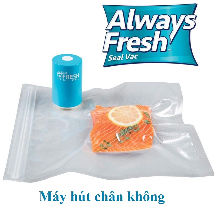 Máy hút chân không thực phẩm always fresh tặng túi
