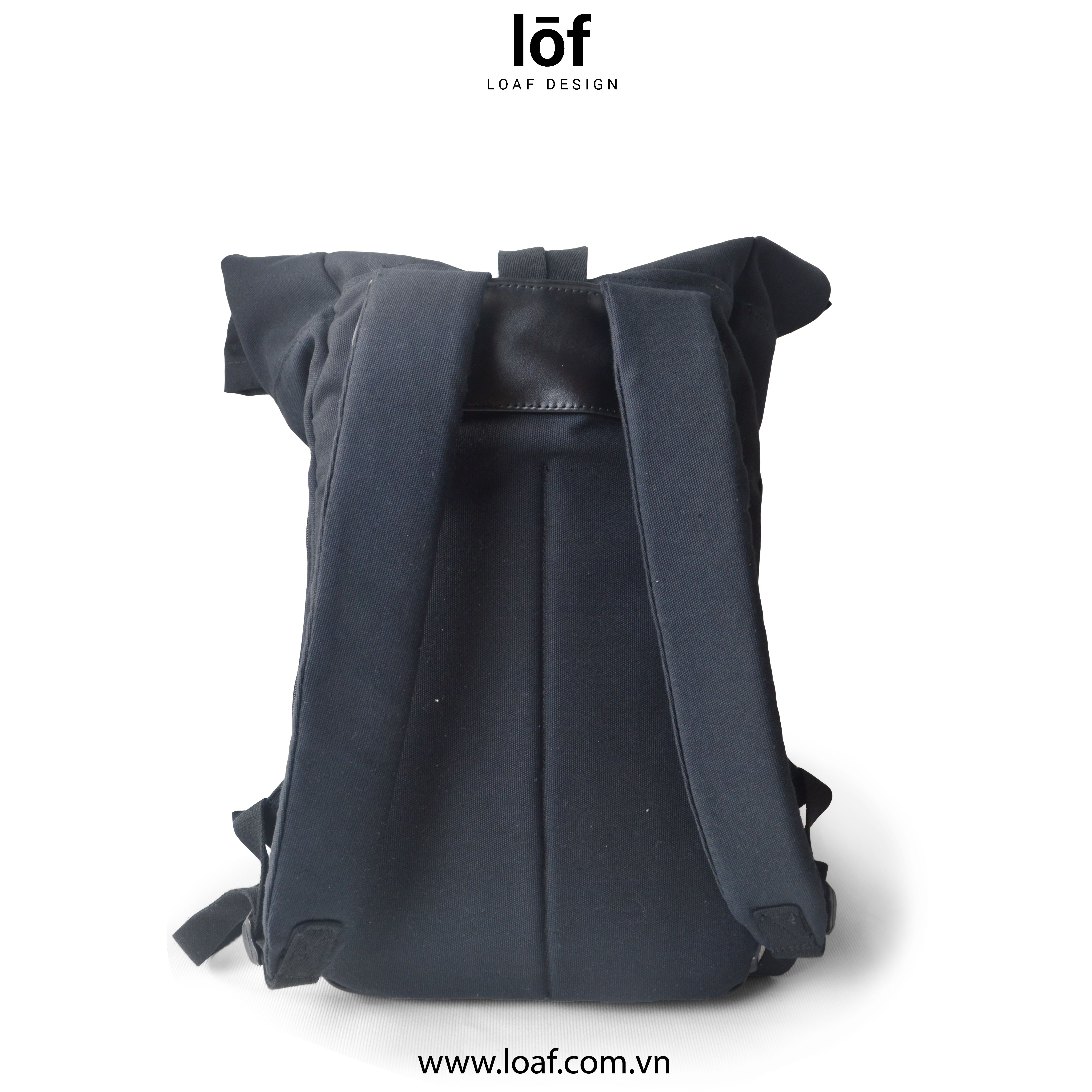 Balo nắp cuộn Loaf design / Balo rolltop Made in Saigon