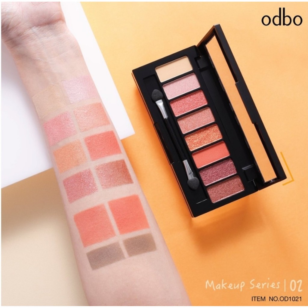 [HCM]Phấn Mắt Odbo 2 Tầng Makeup Series OD1021