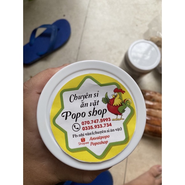 10 bịch cơm cháy chiên mắm