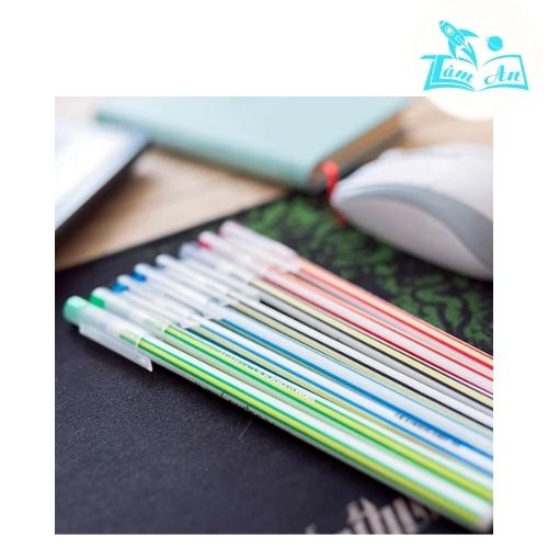 Bút nến Thiên Long TL093 (xanh, đỏ, đen)