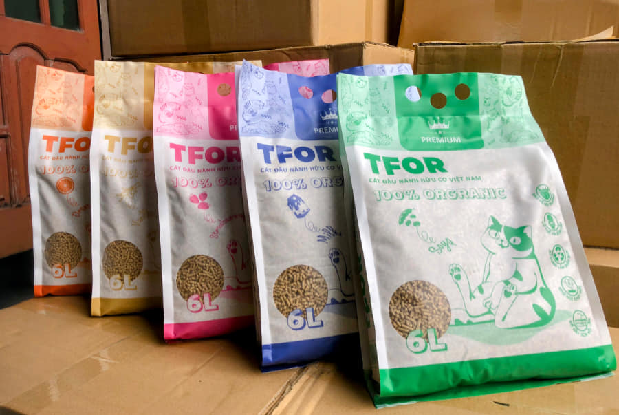 Cát vệ sinh Đậu Nành TFOR Premium