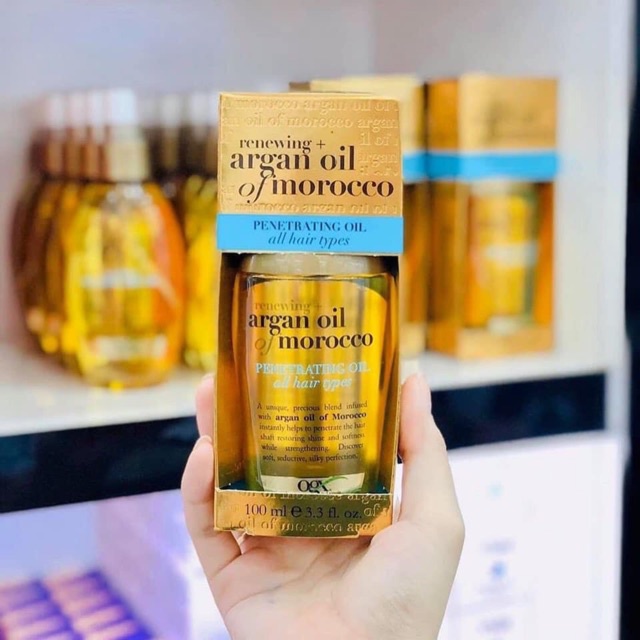 Dầu dưỡng tóc OGX Renewing Argan Oil of Morocco Penetrating Oil 100ml