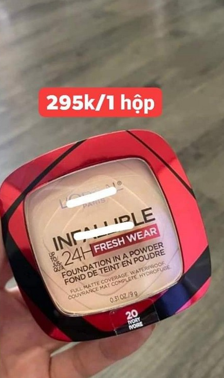 Phấn Phủ Loreal infallible 24h fresh wear powder
