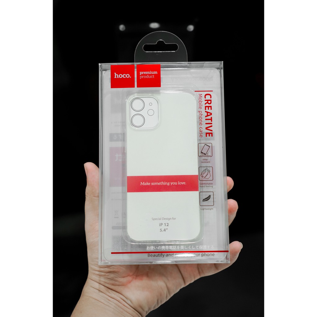 Ốp Lưng Trong Suốt IPhone 12 Mini/IPhone 12/ IPhone 12 Pro/IPhone 12 Pro Max |  Hoco