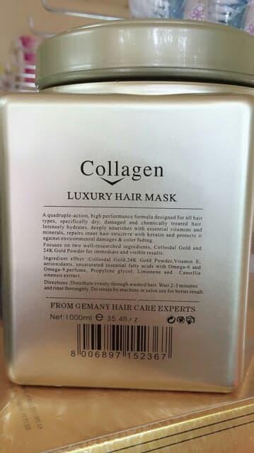 Ủ Tóc Collagen 24K Luxury Hair Mask