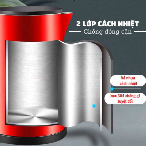 bình đun siêu tốc,âm nước siêu tốc,ấm siêu tốc,ấm đun siêu tốc,bình đun nước siêu tốc . CUCKOO ST19 2.5 lít công suất lớn 1500W , lõi inox 304 , vỏ 2 lớp chống bỏng có đèn báo thiết kế siêu đẹp