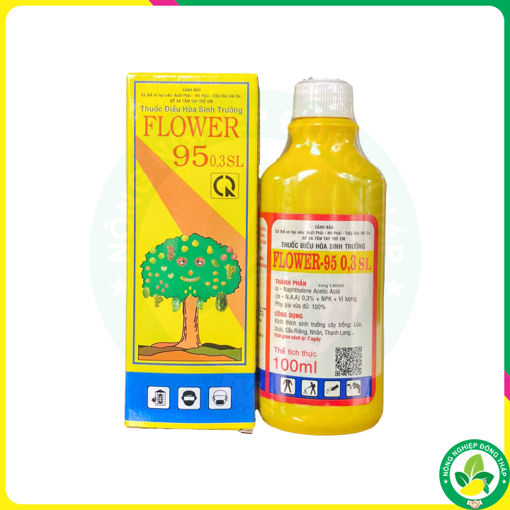 [COMBO 2 CHAI] Điều Hòa Sinh Trưởng FLOWER 95 0,3SL (chai 100ml)