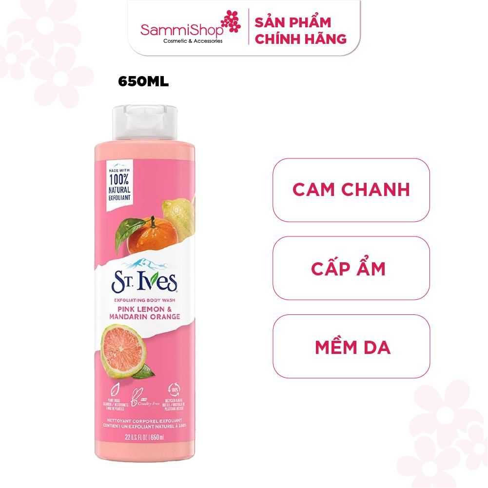 Sữa Tắm St.Ives Dưỡng Da Body Wash 650ml