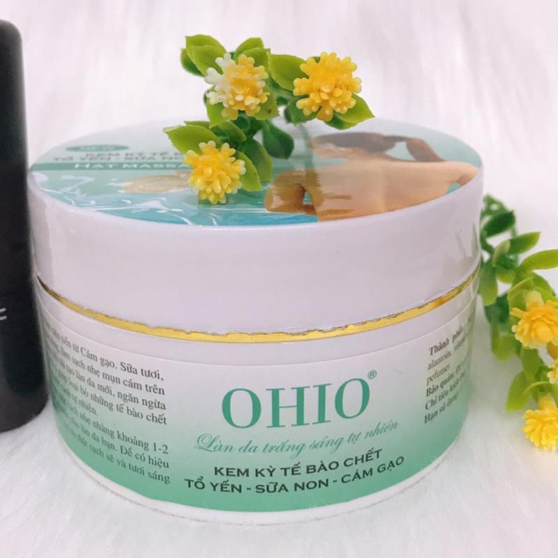 Kem tẩy tế bào chết Tổ yến - Sữa non - Cám gạo OHIO