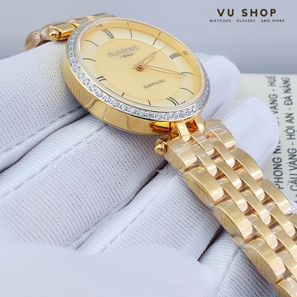 [HCM]Đồng hồ nữ SUNRISE 2217AB Chính hãng