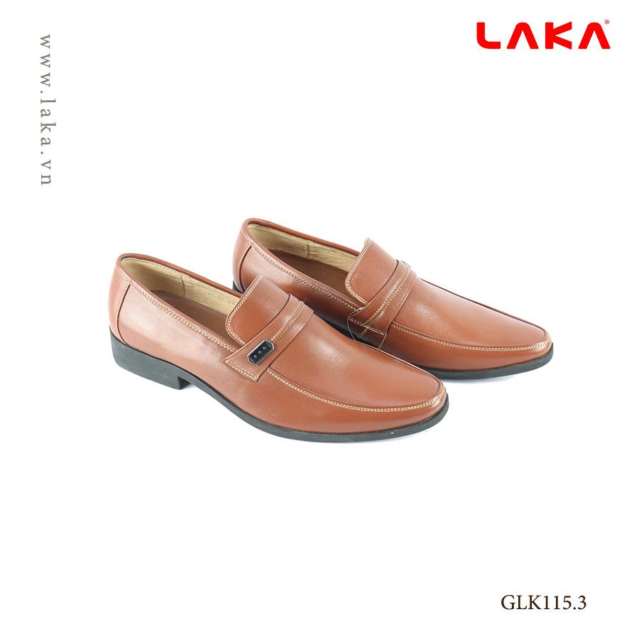 Giày nam da bò thật LAKA 115