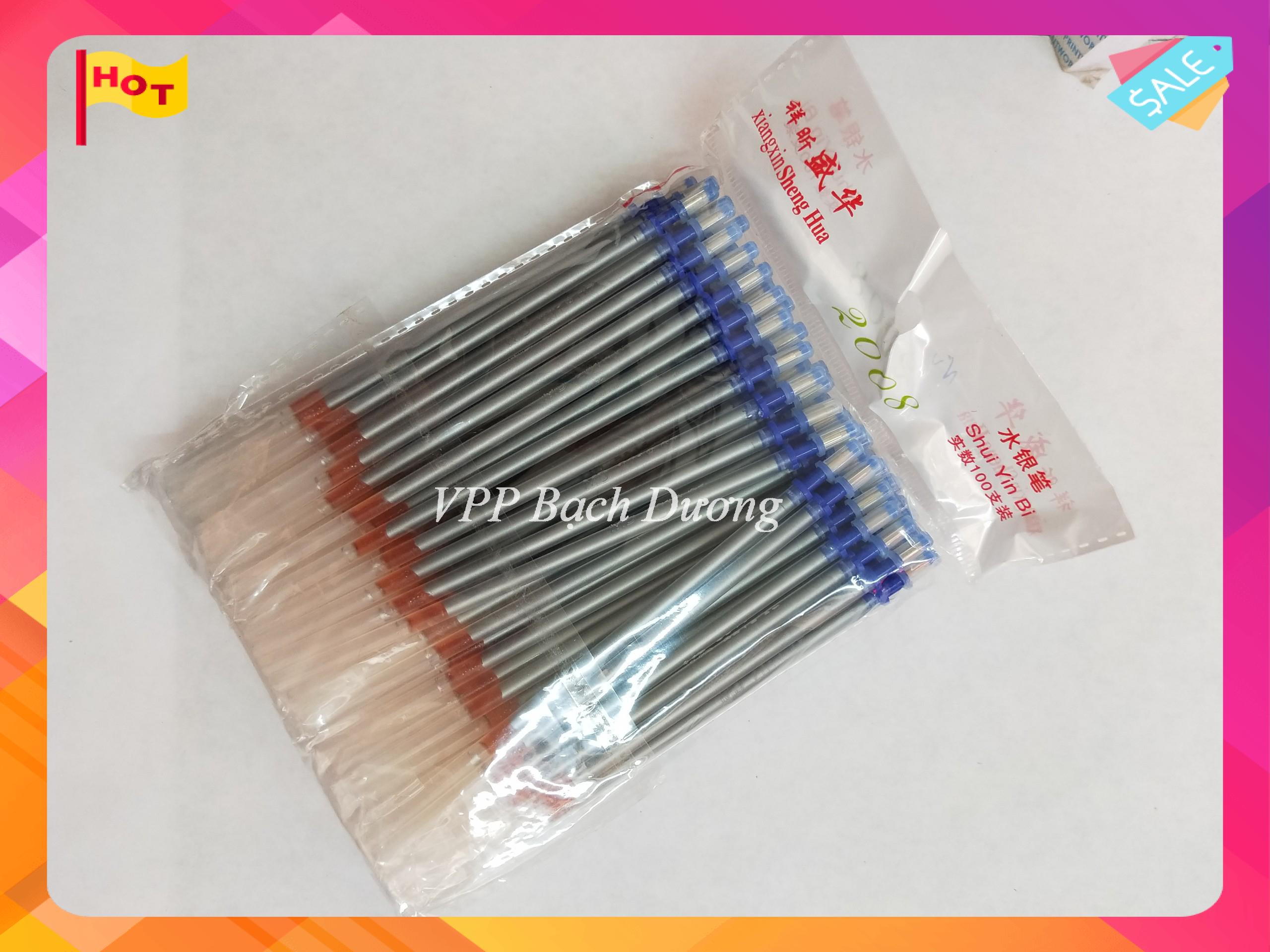 Ruột viết bạc 100 cây - bịch