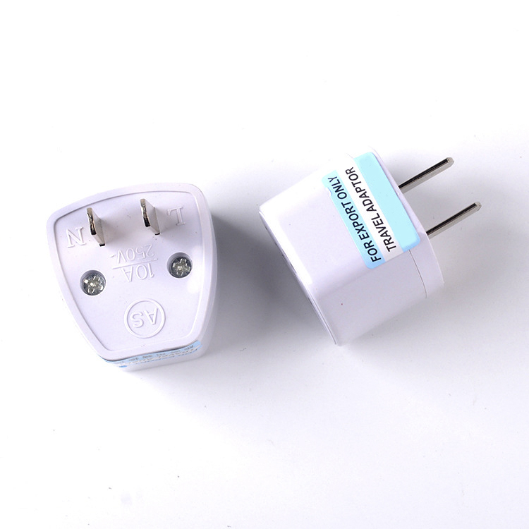 Bộ 2 Phích cắm chuyển từ 3 chân sang 2 chân