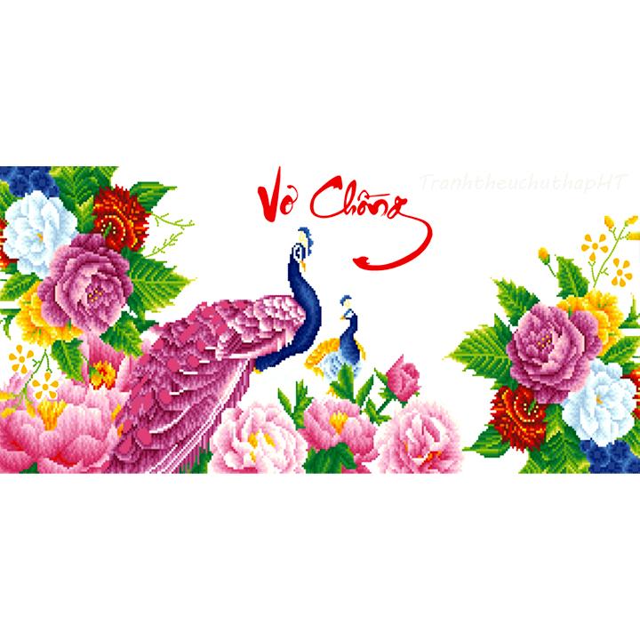 [HCM]Tranh đính đá vợ chồng VS312 - tự đính