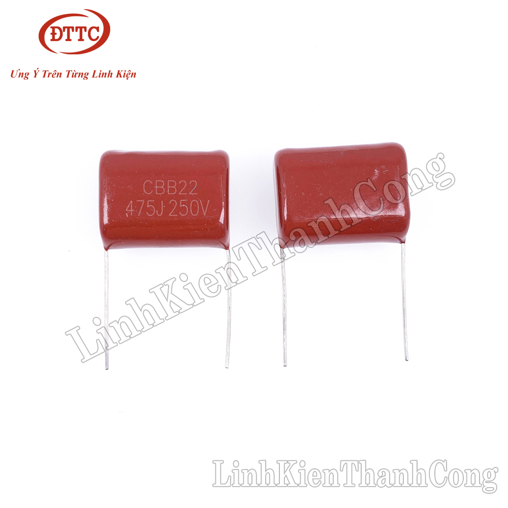 Tụ cbb 4.7uf 475j 250v 25mm
