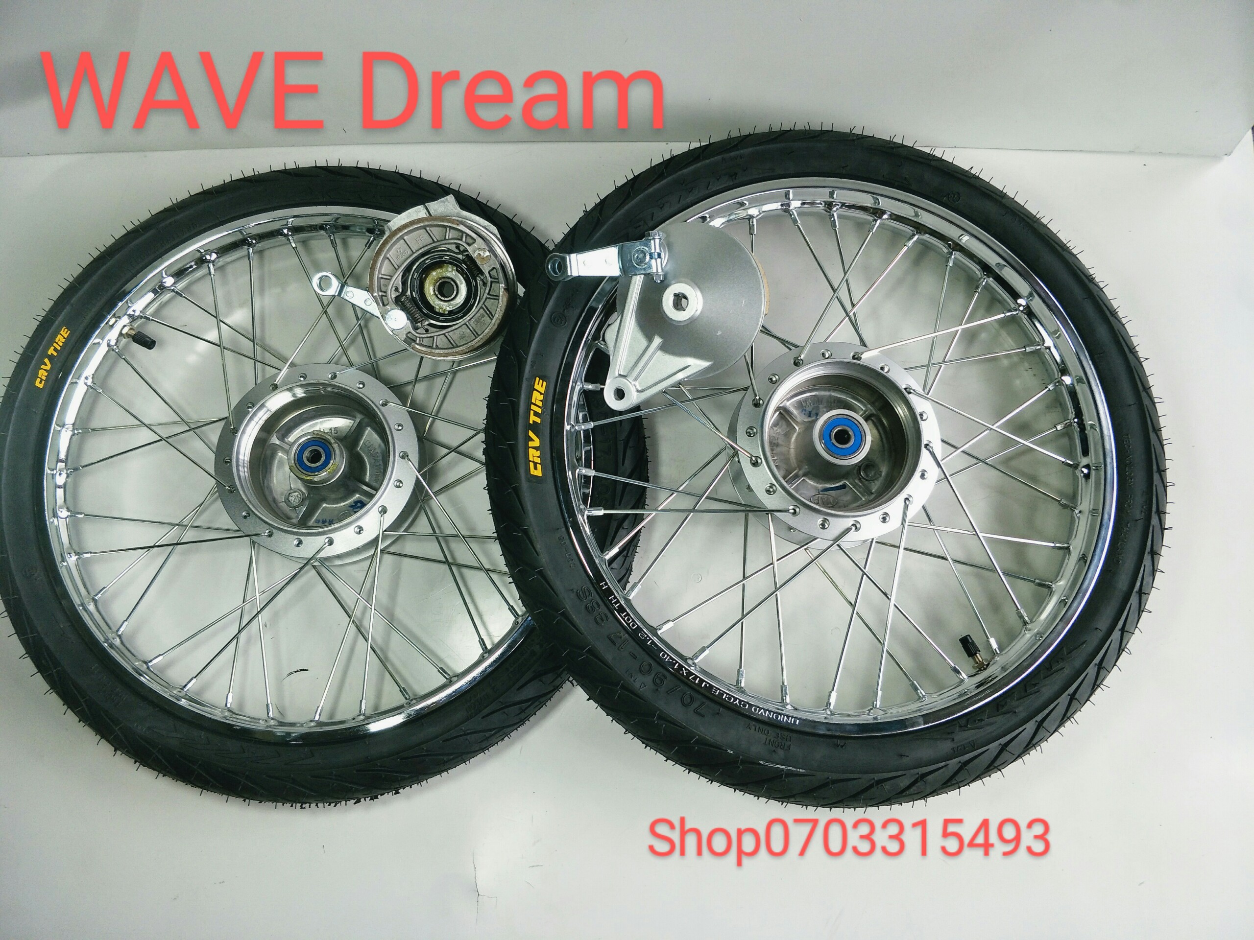 Combo bánh căm WAVE Dream về xỏ cốt là chạy