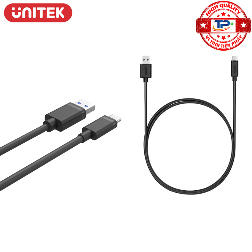 Cáp chuyển USB 3.1 USB Type-C sang USB Unitek Y-C474BK ( USB-C to USB-A )