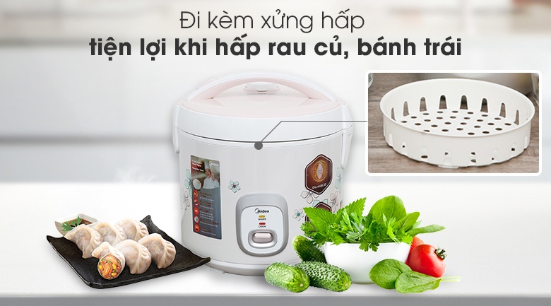 Nồi cơm điện Midea 1.8 lít MR-CM1825