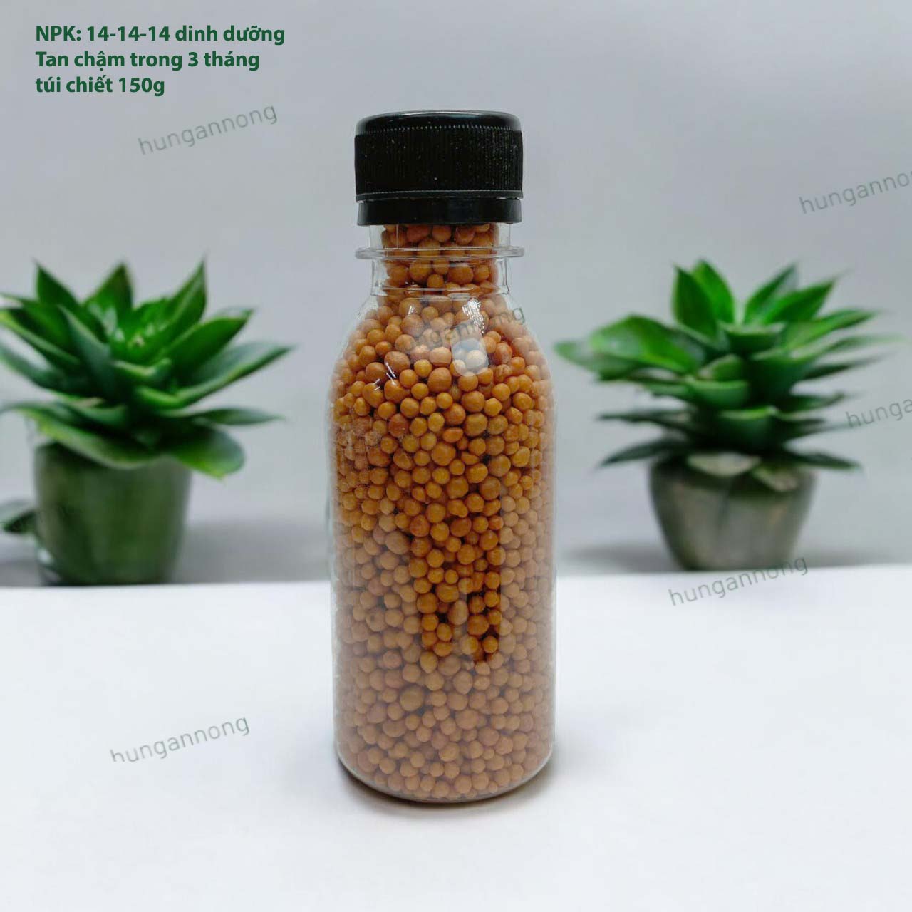 Lọ 150g - NPK 14-14-14 phân vàng Osmocote tan chậm tăng trưởng dinh dưỡng hấp thụ 90 ngày