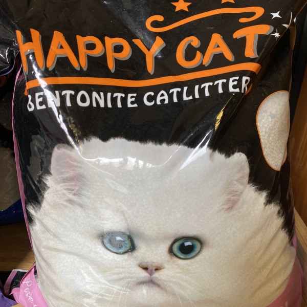 Cát vệ sinh cho mèo Happy Cat - khử mùi hiệu quả - Túi 10L