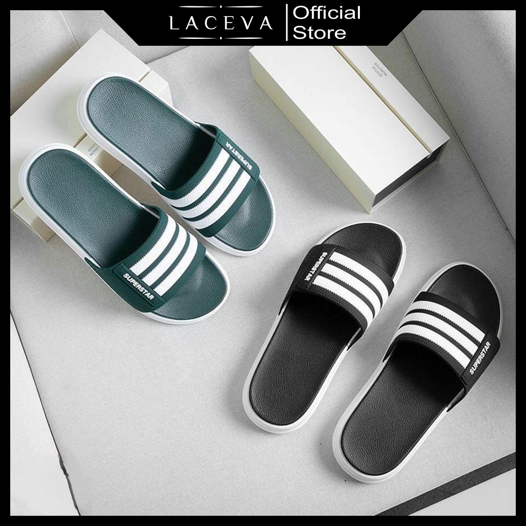 HOÀN TIỀN 15% - Dép Quai Ngang Nam Nữ Superstar Dép Unisex Hàng Loại 1 DP65