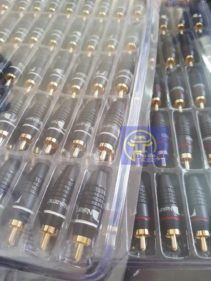 Bộ 2 Đầu hàn Jack AV / RCA / Jack Hoa sen Nakamichi