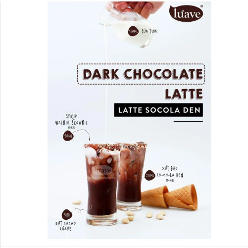 Bột Cacao đắng Luave 500G