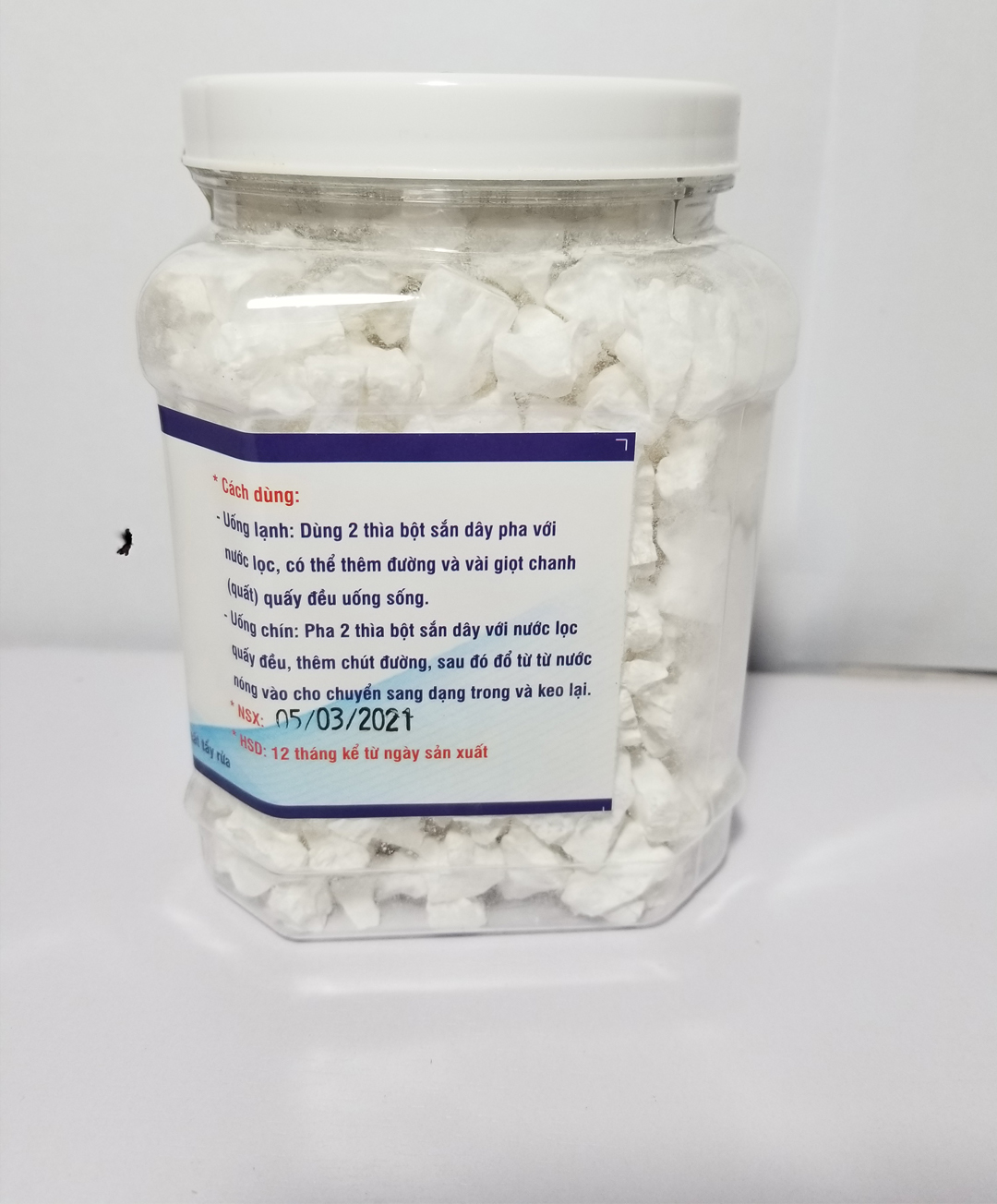 Tinh bột sắn dây nguyên chất 500gram