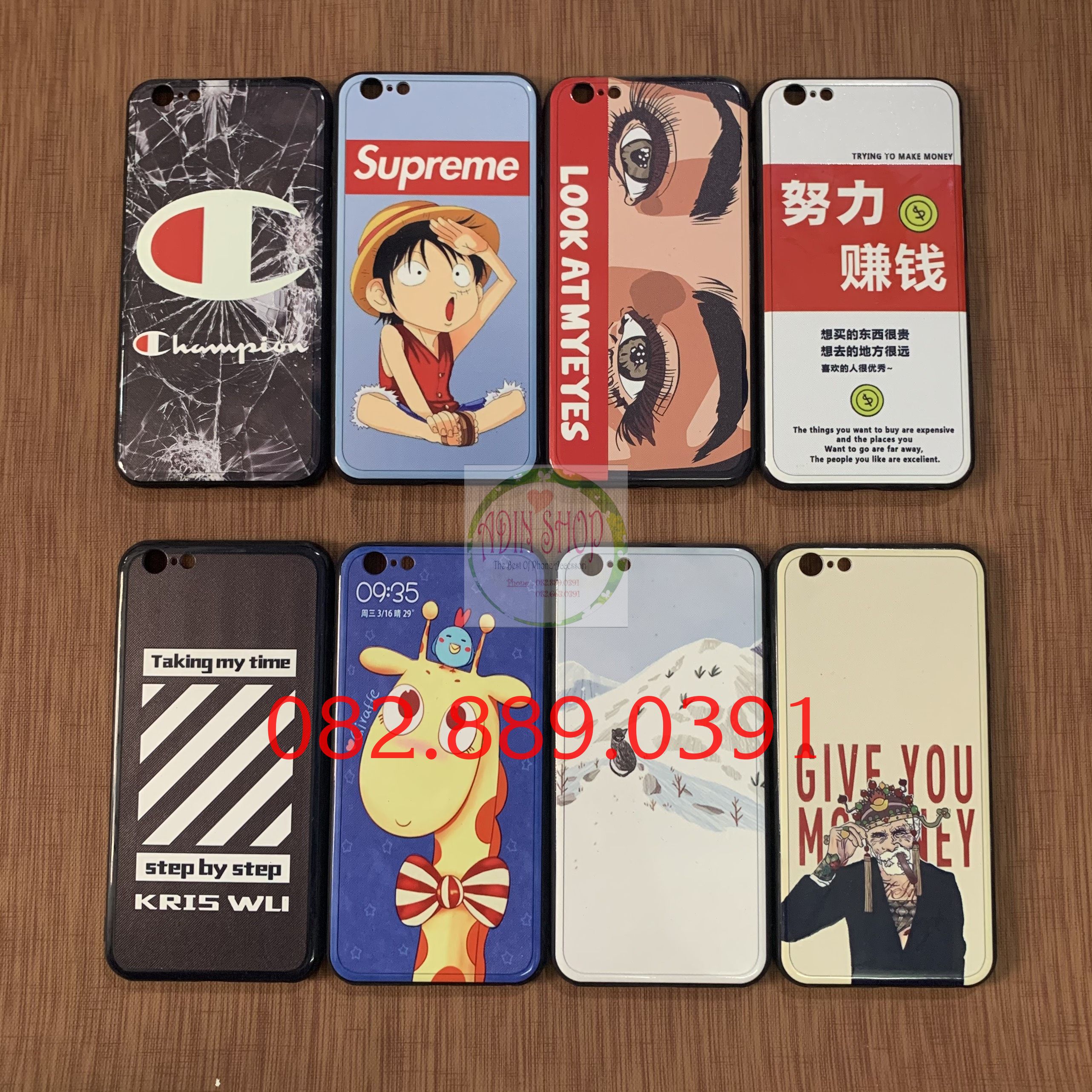 Ốp lưng iPhone 6 Plus/ 6s Plus in hình đẹp, viền dẻo đen silicon ( phần 5)