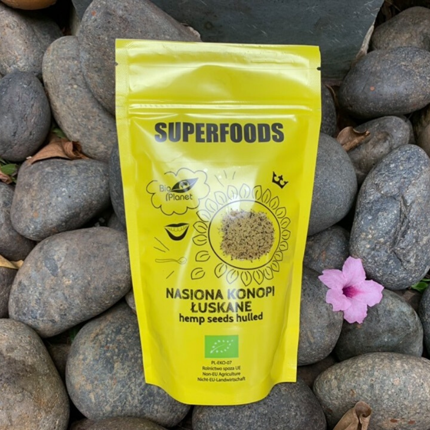 Hạt gai dầu tách vỏ Bio Planet 200G