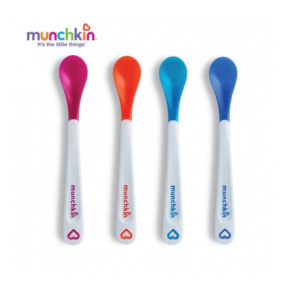 Thìa báo nóng Munchkin cho bé ăn dặm (Có tách lẻ)