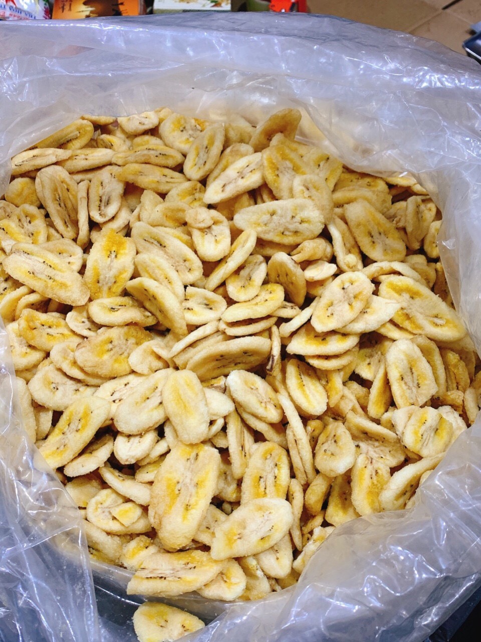 Chuối Laba Sấy Giòn Đà Lạt loại 500gr
