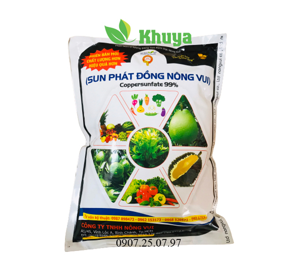 Phân bón vi lượng Sun Phát Đồng Nông Vui 1kg
