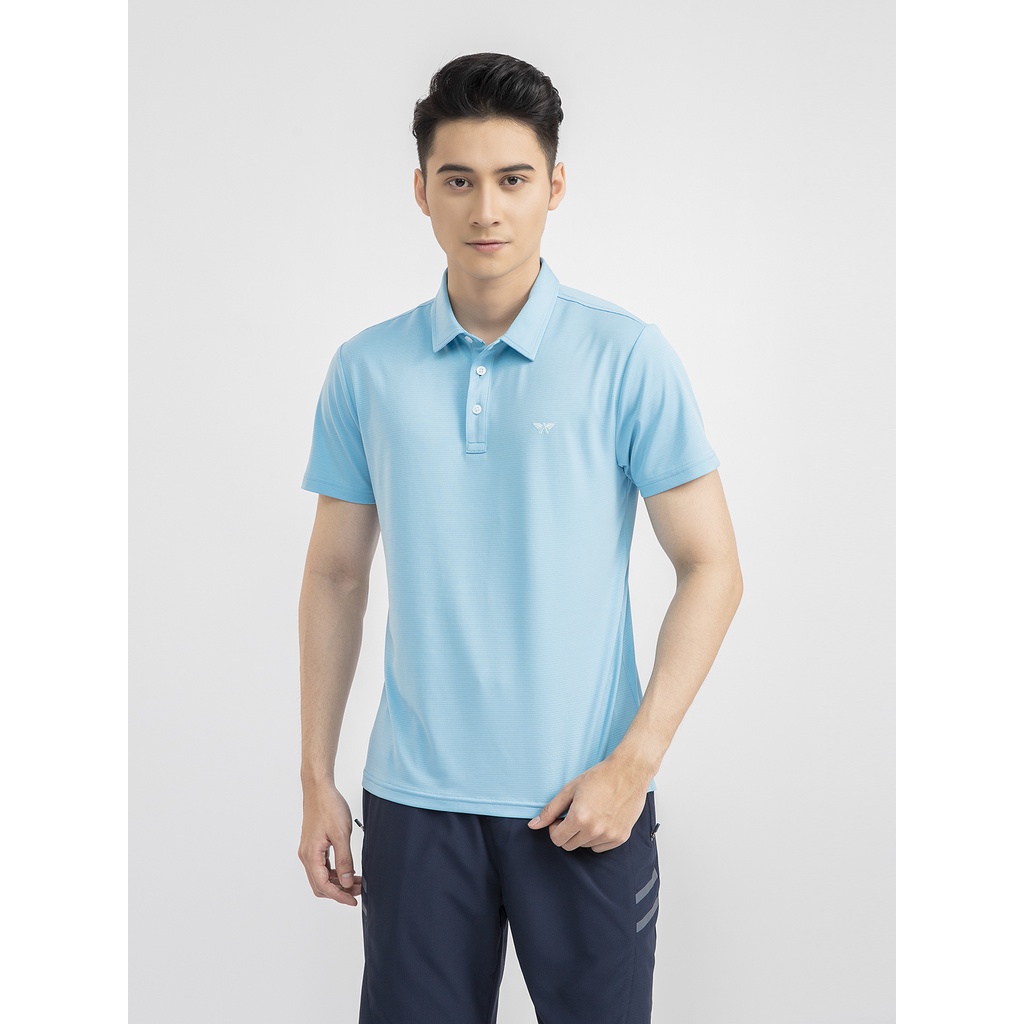 Áo polo áo thun nam aristino - aps012s1 cao cấp có cổ thoáng mát lịch lãm phom rộng