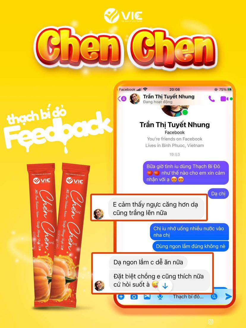 Thạch Bí Đỏ Chen Chen