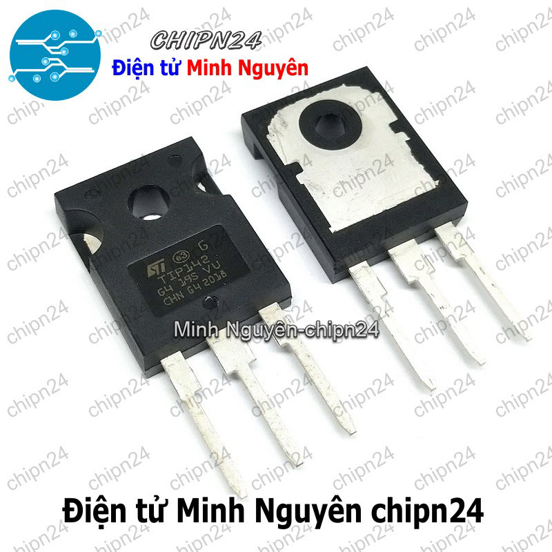 [1 con] (KT2) Transistor TIP142 TO-247 NPN 10A 100V (TIP 142) - HH006924