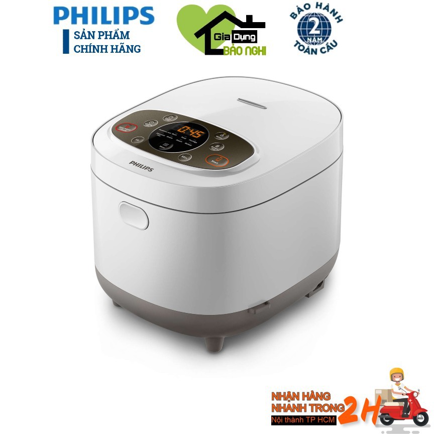 [FREESHIP MAX] [HCM]Nồi cơm điện tử Philips HD4533 - Hàng chín hãng