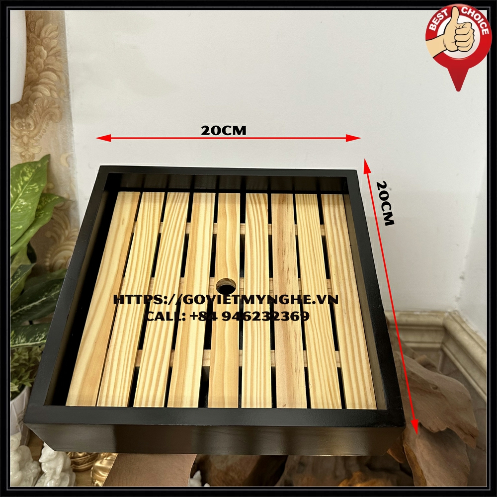 Khay gỗ trang trí món ăn sushi sashimi-khay gỗ trang trí decor phụ kiện trang trí món ăn Nhật