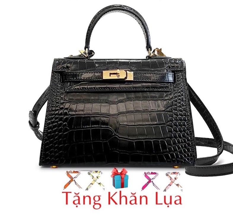 Túi Xách nữ HM Da rắnTặng Khăn Lụa Giá Sỉ