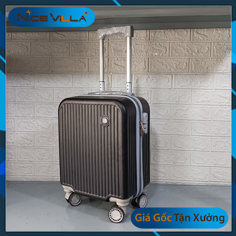 Vali nhựa Pc + Abs NiceVilla 16 Inch Gọn Nhẹ