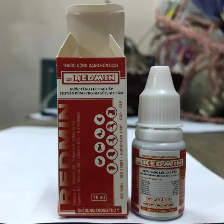 Thuốc tăng lực gà đá REDMIN [10 ml]