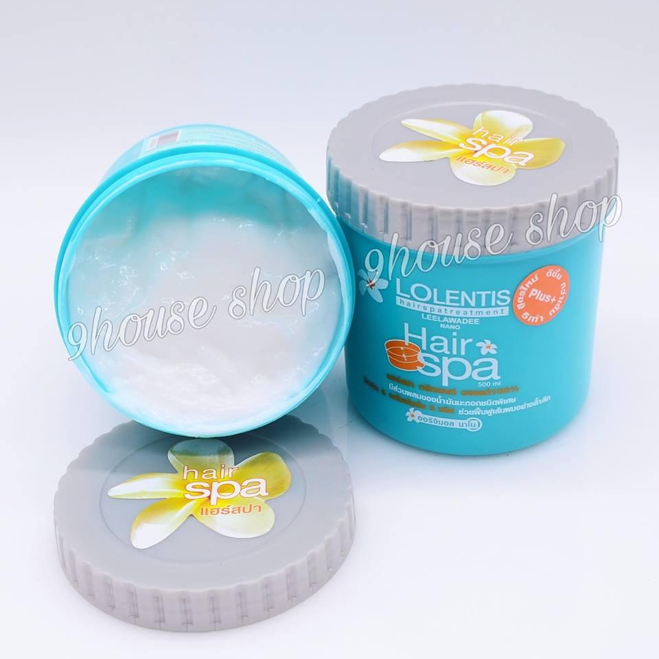 01 hủ kem ủ tóc lolentis hair spa thái lan 500ml