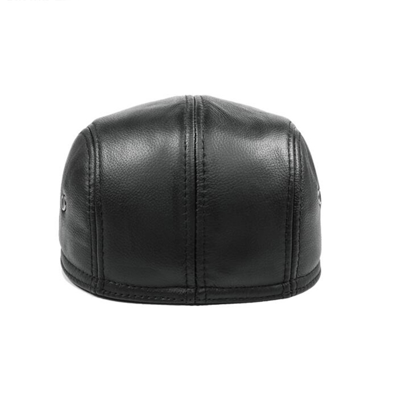 Mũ beret mũ nồi 100% da bò
