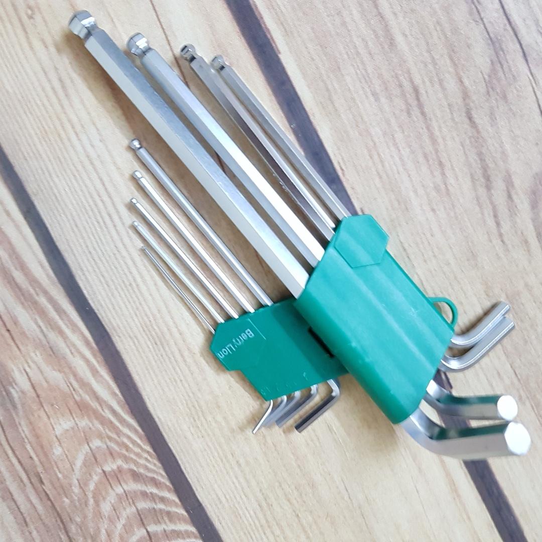 Bộ vít lục giác,bộ lục giác  9 cây