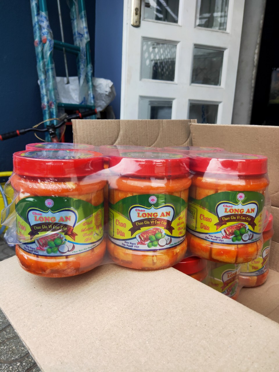Chao dừa long an 750gr