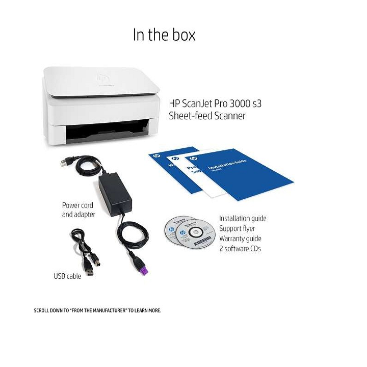 Máy Scan Hp ScanJet Pro 3000 s4 (6FW07A)
